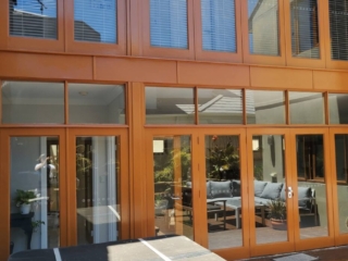 window frames after Timber restored mindarie